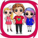how to draw cute youtubers-APK