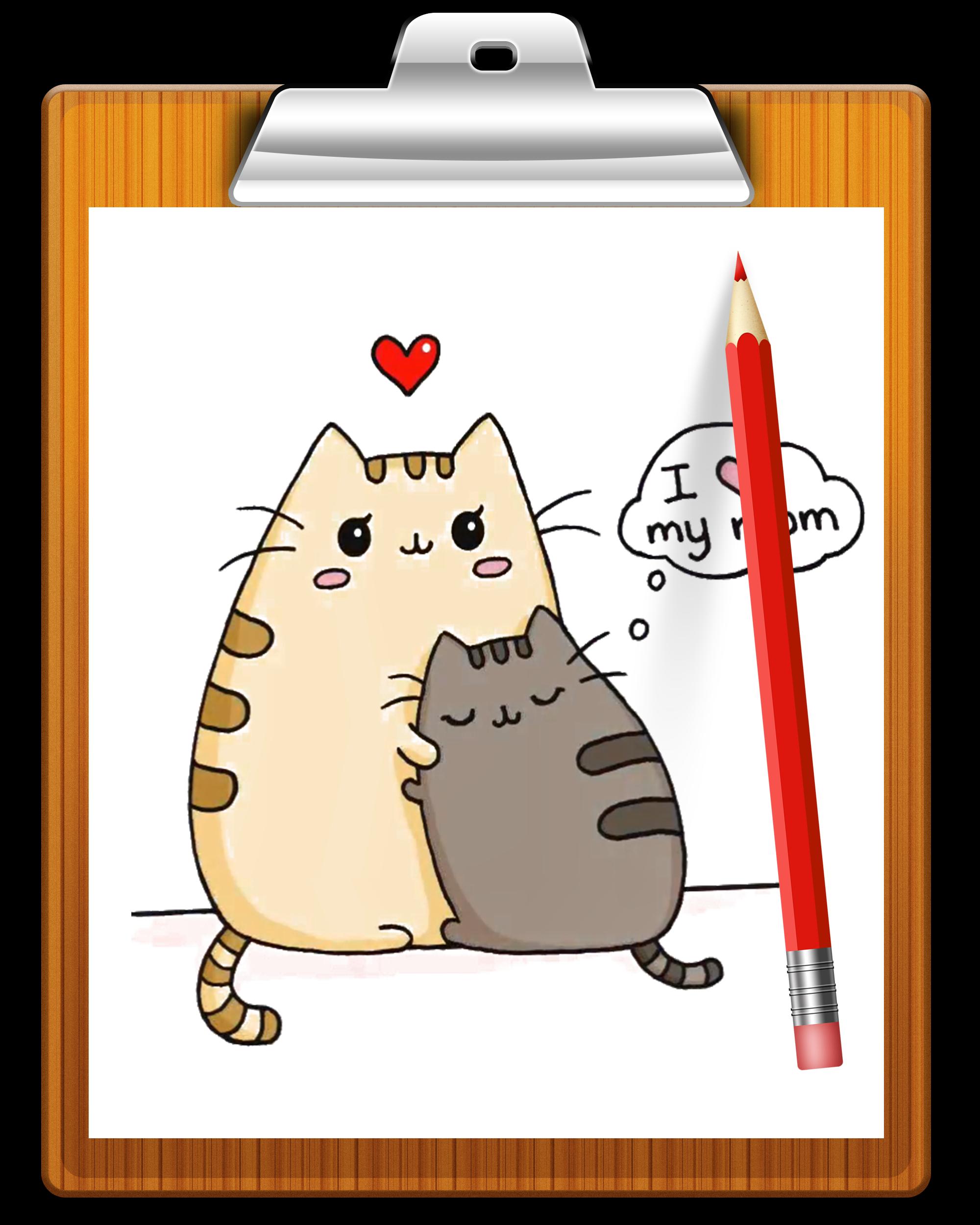 wallpapers How To Draw A Pusheen Cat draw pusheen the cat for android apk