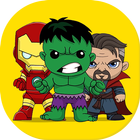 How To Draw Cute Avengers أيقونة