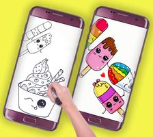 how to draw sweet ice cream syot layar 2
