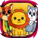 how to draw cute predators animals APK