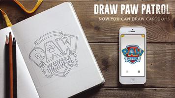 How to Draw paw patrol toon capture d'écran 1