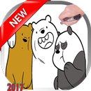 APK How To Draw We bare bears 🐻