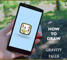 how to draw gravity falls characters poster