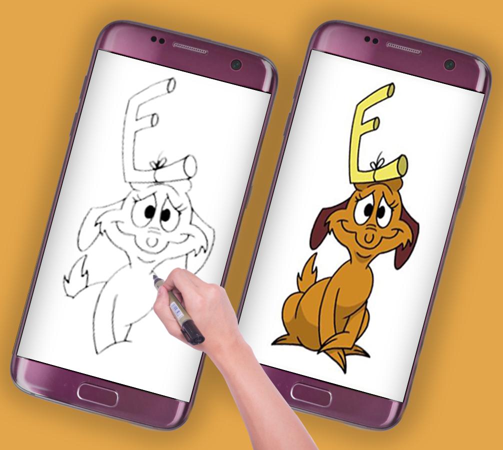 Descarga de APK de cómo dibujar la piel grinch para Android Descarga de APK de cómo dibujar la piel grinch para Android