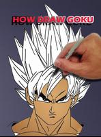 پوستر How to Draw Goku DBZ