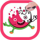 How to Draw a cute Watermelon APK