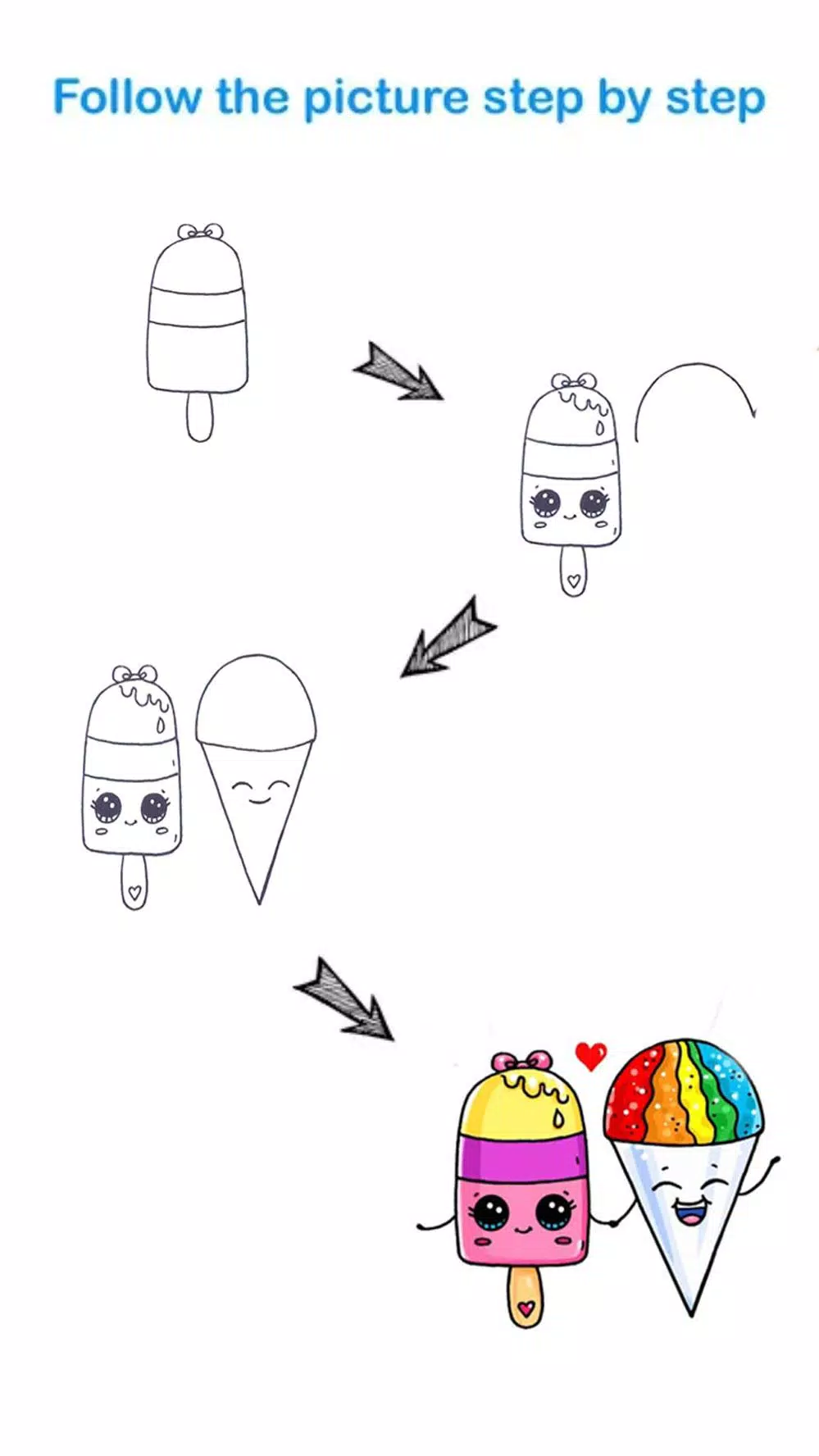 Download How To Draw Cute Ice Cream android on PC