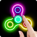 Draw Finger Spinner - Glow Fidget Spinner And Spin APK