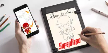 Draw Superhero Steps by Steps