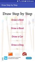 Draw step by step Affiche
