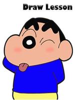 How To Draw Shin Chan постер