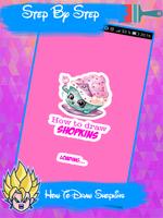 How To Draw Shopkins Affiche