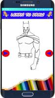 How to draw : Super hero Easy Step by step capture d'écran 3