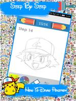 How To Draw Pokemon capture d'écran 2