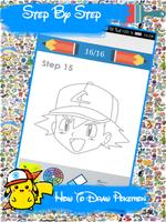 How To Draw Pokemon capture d'écran 3
