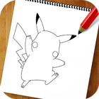 How to draw Pokemon आइकन