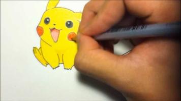 برنامه‌نما How to draw Pokemon عکس از صفحه