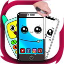 How to draw cute phone APK