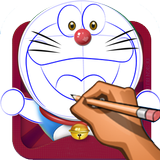 Cómo dibujar Doraemon icono