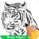 How To Draw Tigers ícone
