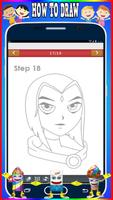 How to Draw  Teen Titans GO Anime screenshot 1