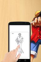 پوستر Learn To Draw :One Piece Characters