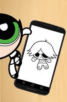 Learn To Draw :PowerPuff Girls screenshot 1