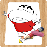 Learn To Draw :Sinchan icon