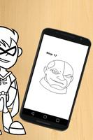 Learn To Draw :Titans Go screenshot 1