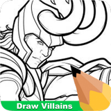 How To Draw Villians icon