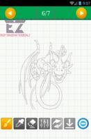 How to Draw Dragon Cartoons الملصق