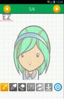 How to draw kawaii chibi anime capture d'écran 3
