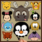 How to draw Disney Tsum Tsum Animals icon
