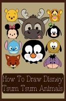 How to draw Disney Tsum Tsum Animals Affiche