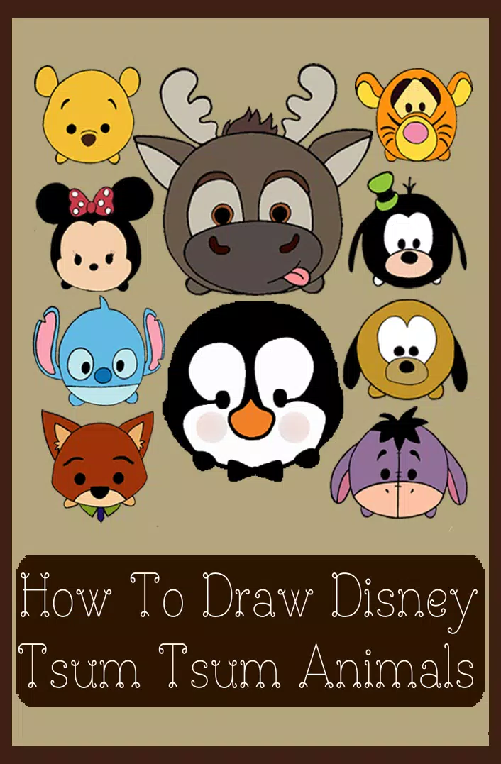 How to draw Disney Tsum Tsum Animals APK for Android Download