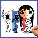 How to draw Lilo and Stitch APK