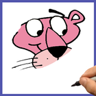 ikon How to draw The Pink Panther