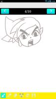 How to draw Zelda capture d'écran 3