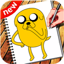 How To Draw Adventure Time For Kids Step by Step APK