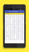 Datasheets اسکرین شاٹ 1