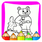 Animal Coloring Apps icône