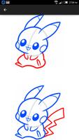 Draw Cartoon Pokemon ภาพหน้าจอ 1