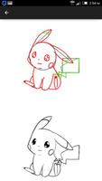Draw Cartoon Pokemon ภาพหน้าจอ 2