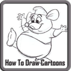 Draw Cartoon Characters icône