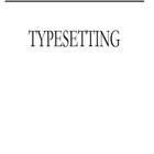 TYPESETTING icon