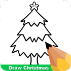 How To Draw Christmas icon