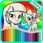 Coloring For Equestria Girls ícone