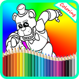 Coloring For Five Night Freddy