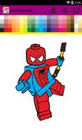 Lego Coloring постер